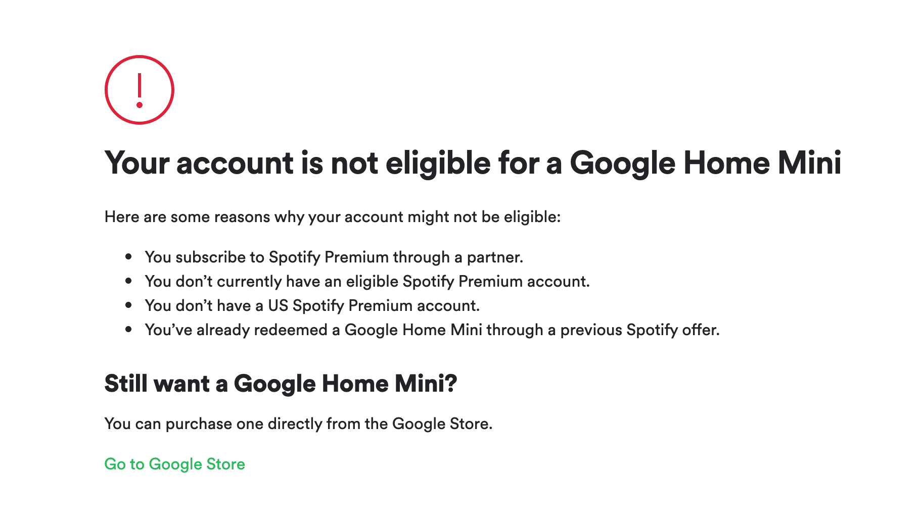 Spotify free google dot